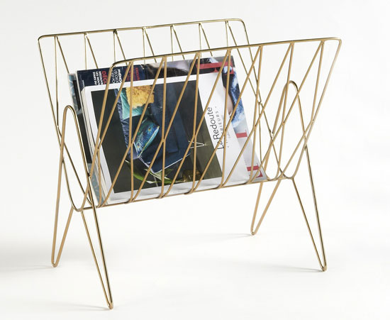 Niouz retro magazine rack at La Redoute
