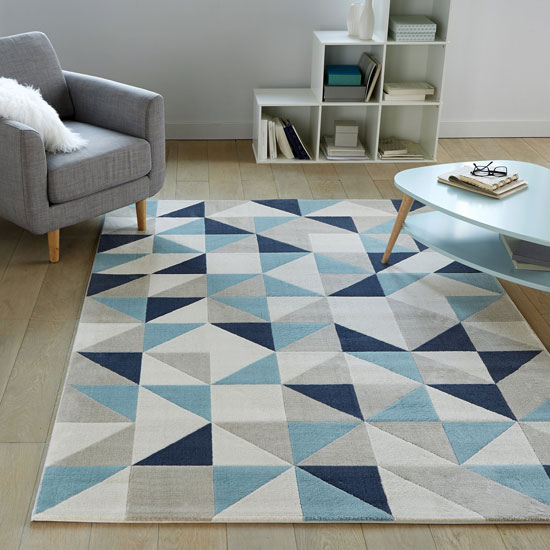 Affordable retro: Akbabu and Elga rugs at La Redoute