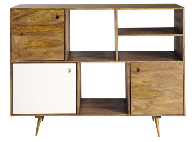 Andersen midcentury-style sideboard range at Maisons Du Monde