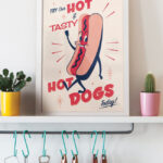 1950s-style Snack Pack prints by Telegramme
