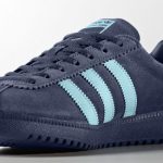 Adidas Bermuda trainers reissued in grey and blue suede