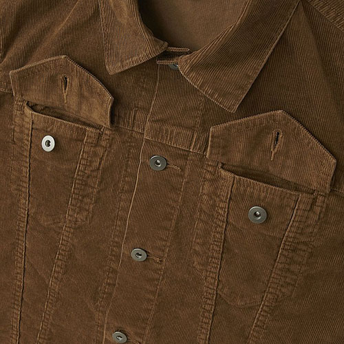 Vintage-style corduroy trucker jacket at Uniqlo