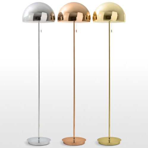 Collet retro table and floor lamps at Made
