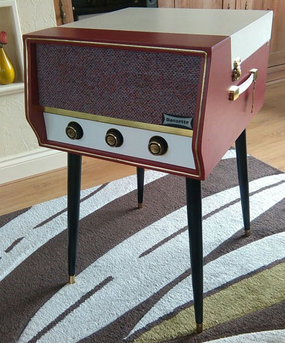 Fully refurbished Dansette Conquest Auto record player on eBay