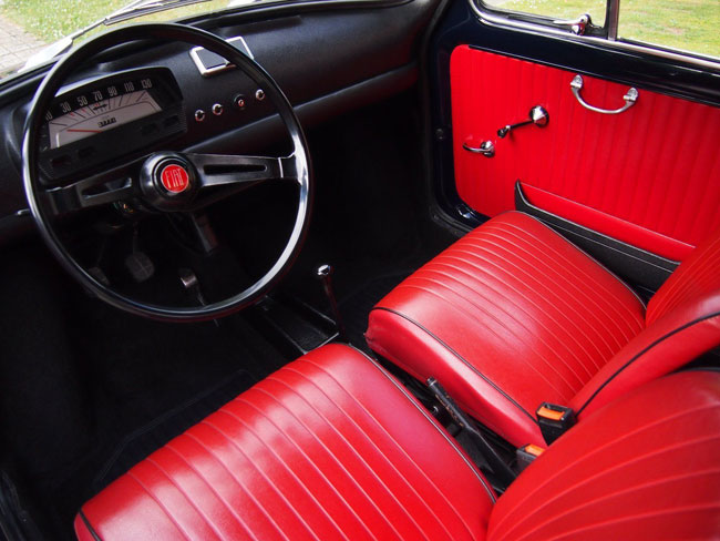 Professionally restored 1969 Fiat 500L on eBay