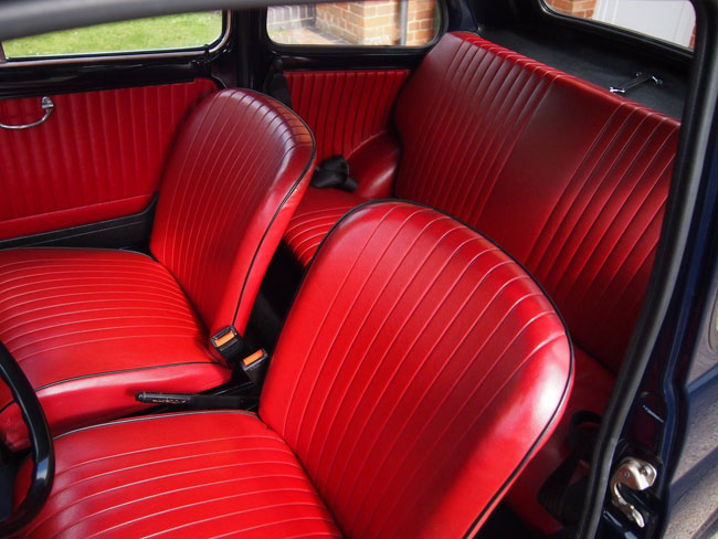 Professionally restored 1969 Fiat 500L on eBay