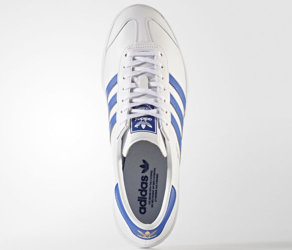 Adidas Hamburg trainers reissued in white leather