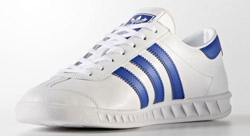Adidas Hamburg trainers reissued in white leather