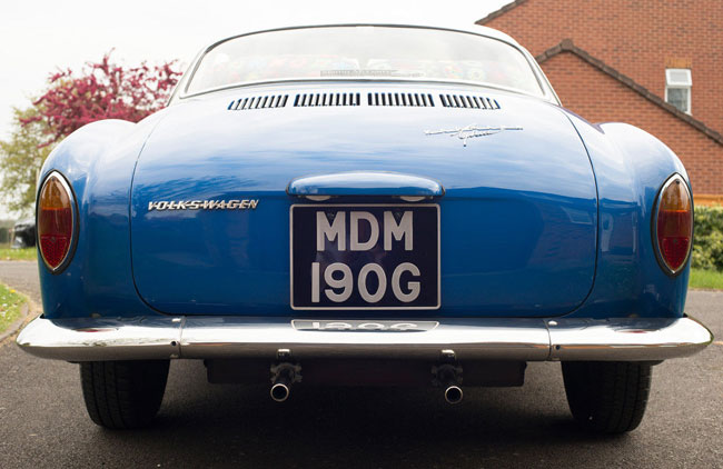 1969 Volkswagen Karmann Ghia Coupe on eBay