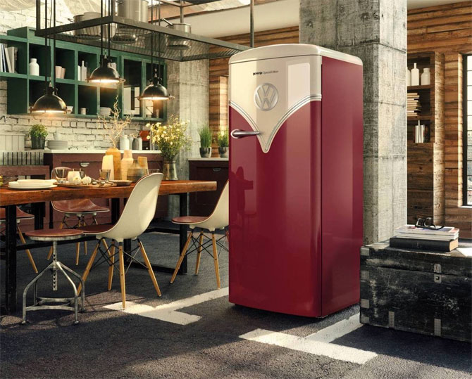 Gorenje introduces the special edition VW Camper Van fridge