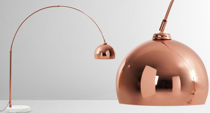 1960s-style Bow floor lamp returns to Made in new finishes