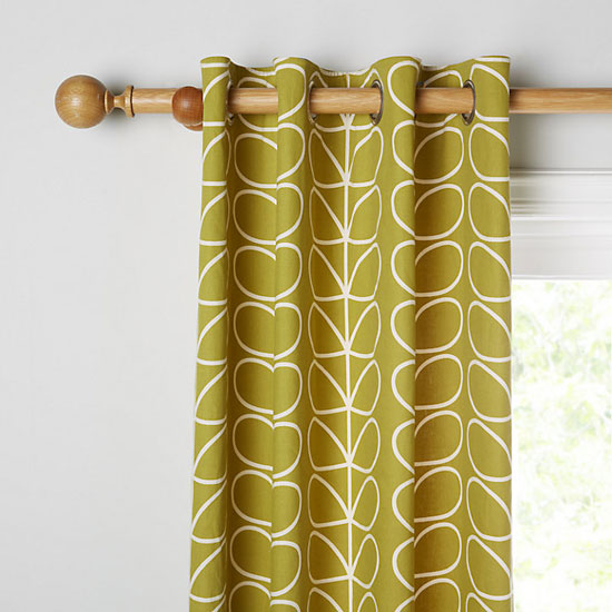 Orla Kiely Stem curtains at John Lewis