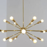 Handmade retro Sputnik light fittings by Inscapes Design