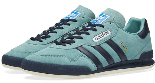 adidas jeans turquoise