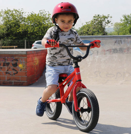Classic BMX balance bikes for kids by Kiddimoto