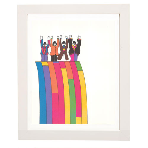 Vintage spotting: The Beatles Yellow Submarine prints at Pedlars