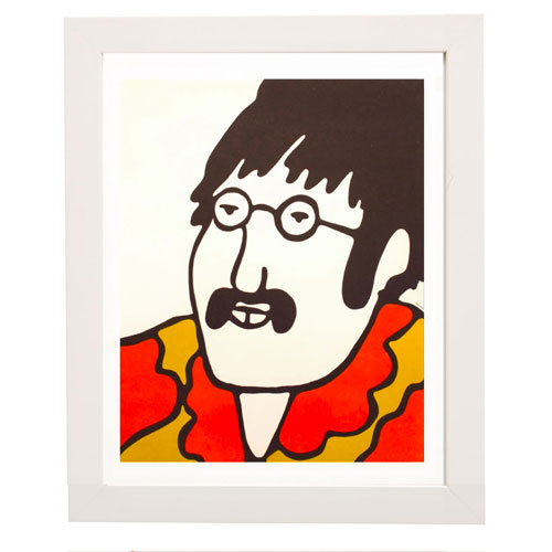 Vintage spotting: The Beatles Yellow Submarine prints at Pedlars