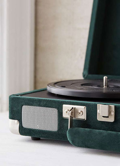 Crosley X UO Velvet Cruiser vintage-style Bluetooth record player