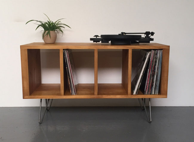 onor record storage unit by Derelict Design