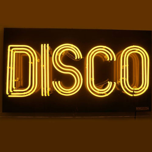 Disco neon light sign by Brilliant Neon