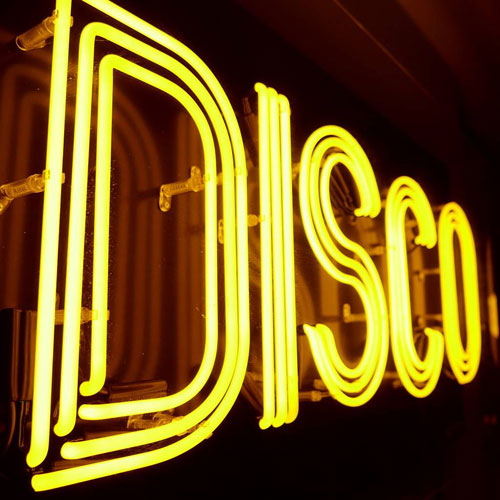 Disco neon light sign by Brilliant Neon