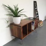 Sonor record storage unit by Derelict Design