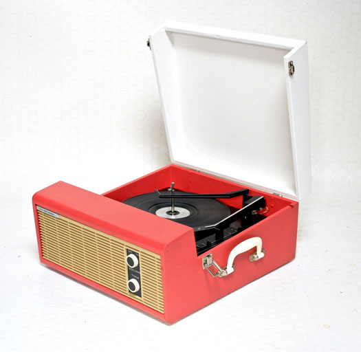 Restored 1960s Fidelity HF-35 record player on eBay