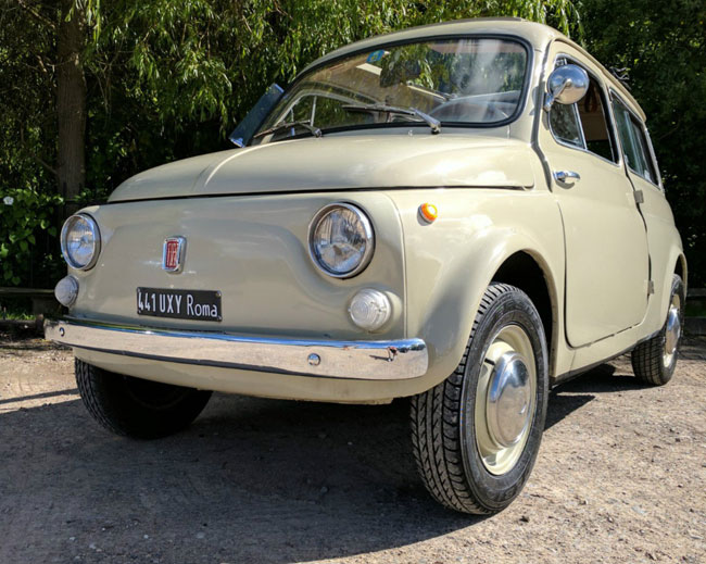 1962 Fiat 500 Giadiniera on eBay