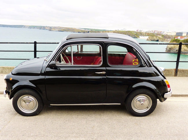 Restored 1965 Fiat 500F on eBay