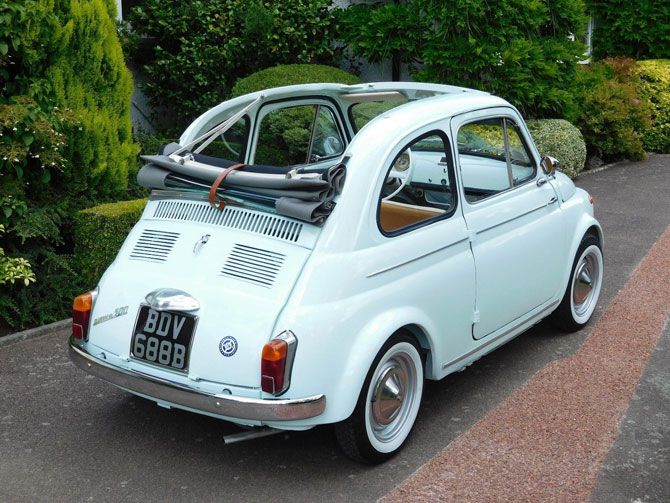 Fully restored 1964 Fiat 500D Trasformabile on eBay