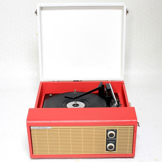 Restored 1960s Fidelity HF-35 record player on eBay