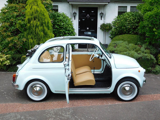 Fully restored 1964 Fiat 500D Trasformabile on eBay