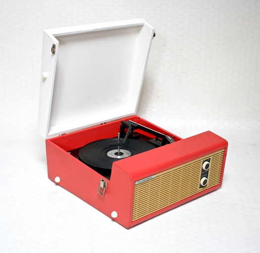 Restored 1960s Fidelity HF-35 record player on eBay