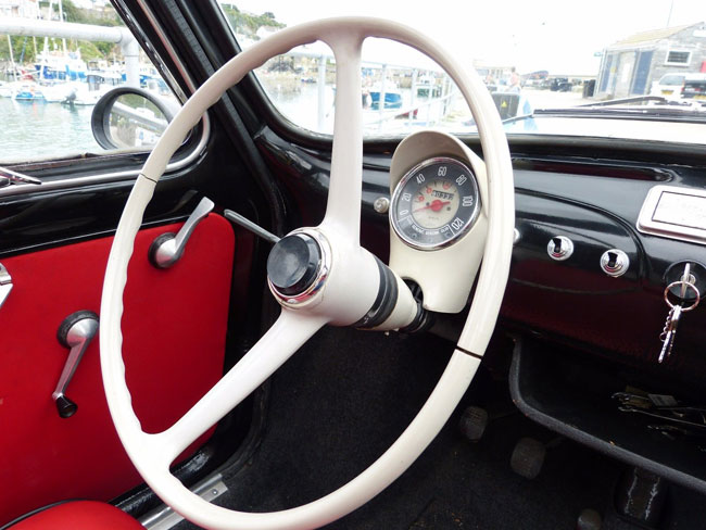 Restored 1965 Fiat 500F on eBay