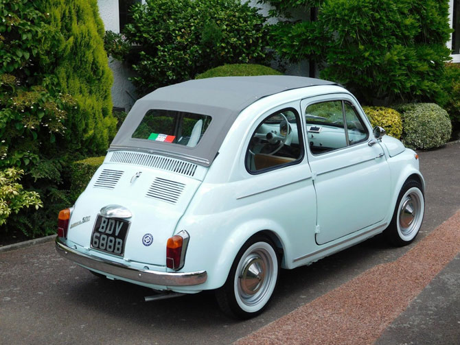 Fully restored 1964 Fiat 500D Trasformabile on eBay