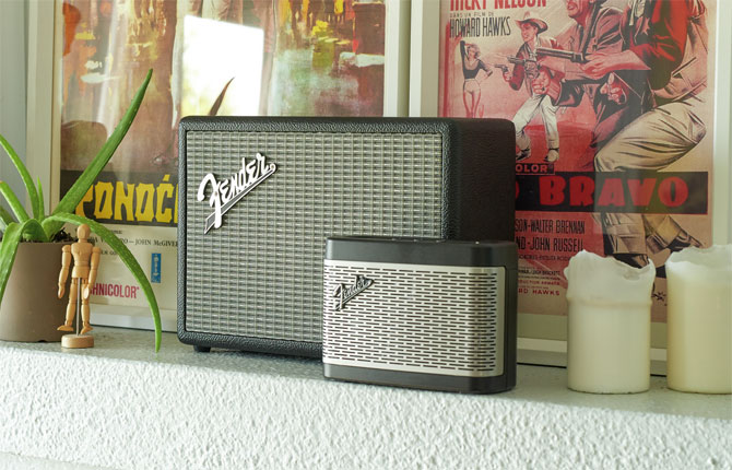 Fender unveils its amplifier-inspired Bluetooth speakers