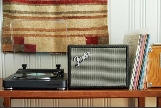Fender unveils its amplifier-inspired Bluetooth speakers