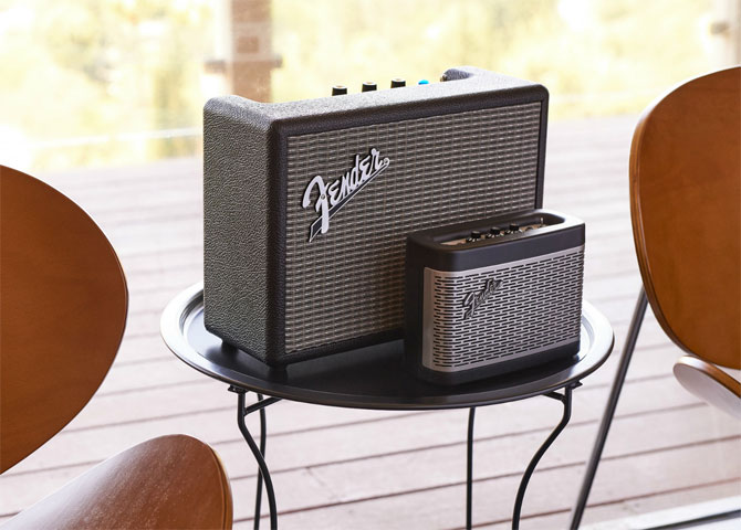 Fender unveils its amplifier-inspired Bluetooth speakers