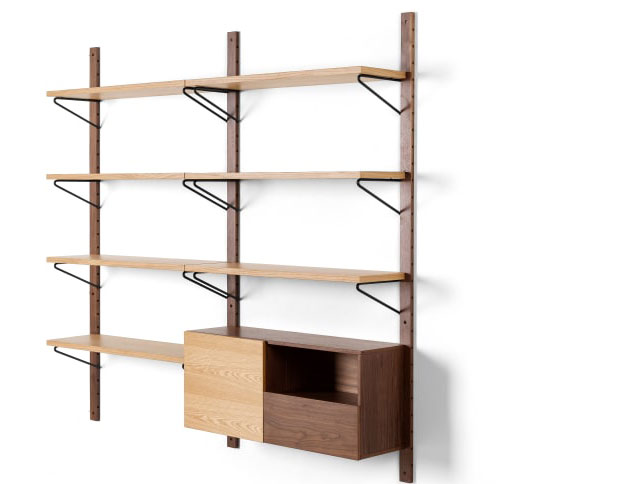 Jory retro-style modular shelving at Made