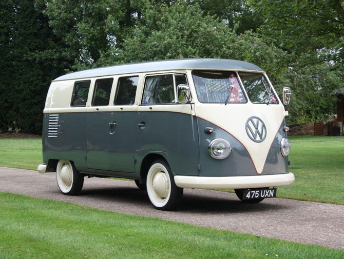 1962 Volkswagen split screen camper van on eBay