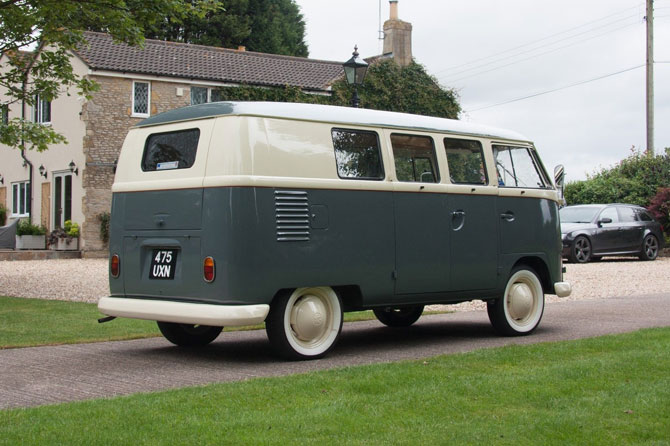 1962 Volkswagen split screen camper van on eBay