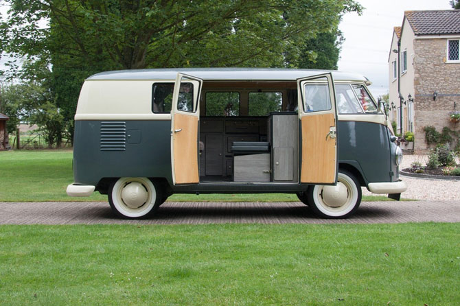 1962 Volkswagen split screen camper van on eBay