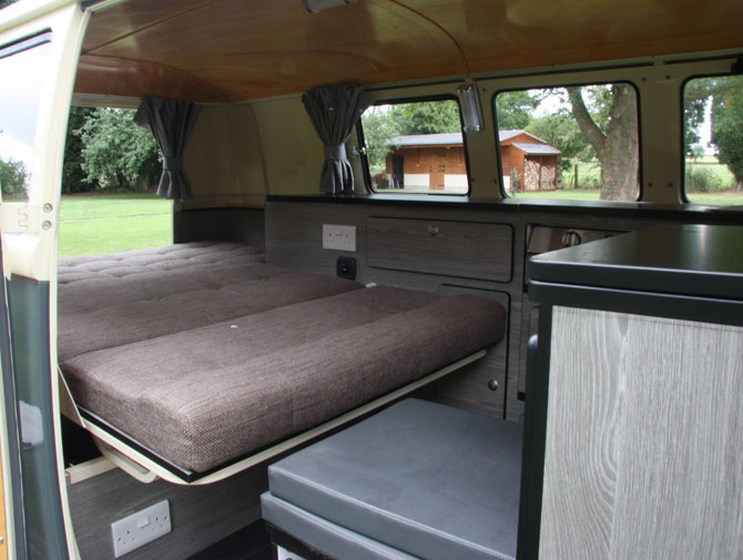 1962 Volkswagen split screen camper van on eBay