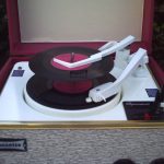 Restored 1962 Dansette Tempo record player on eBay