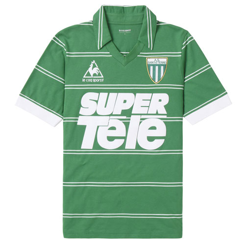 Retro football: 1970s and 1980s St Etienne shirts remade by Le Coq Sportif