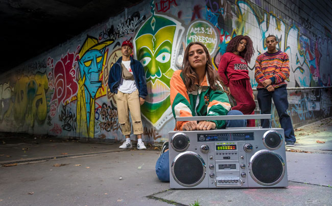 1980s revisited with the GPO Retro Brooklyn boombox