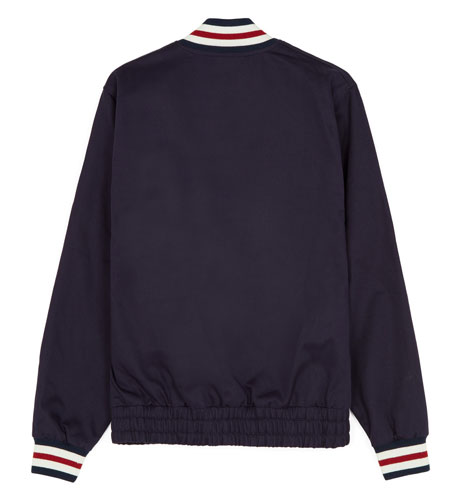 A classic returns: Fred Perry Original Tennis Bomber in navy blue