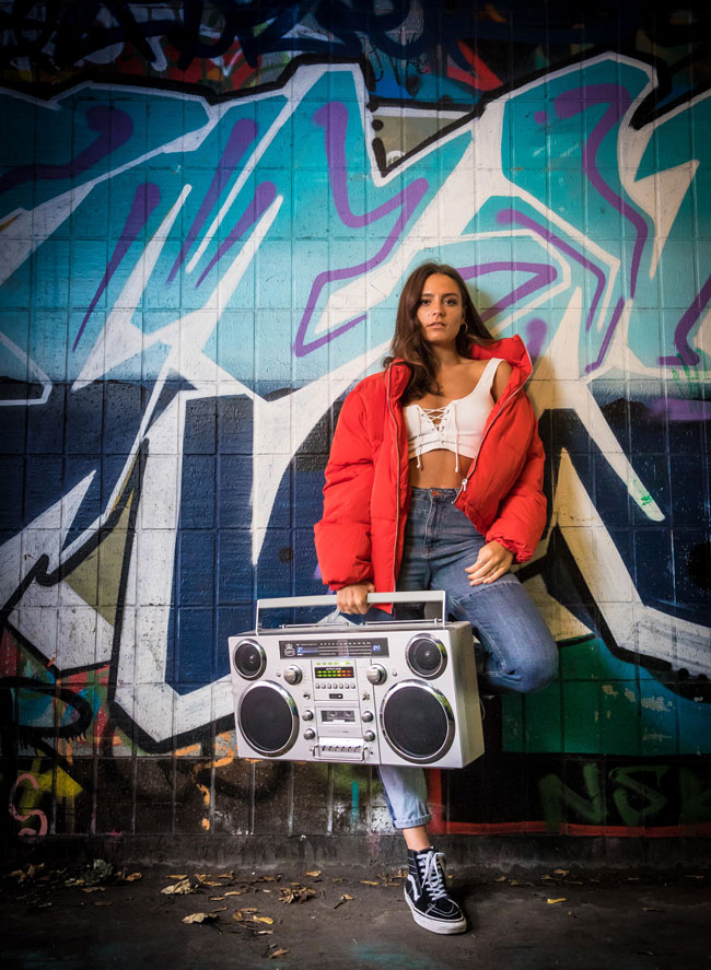 1980s revisited with the GPO Retro Brooklyn boombox