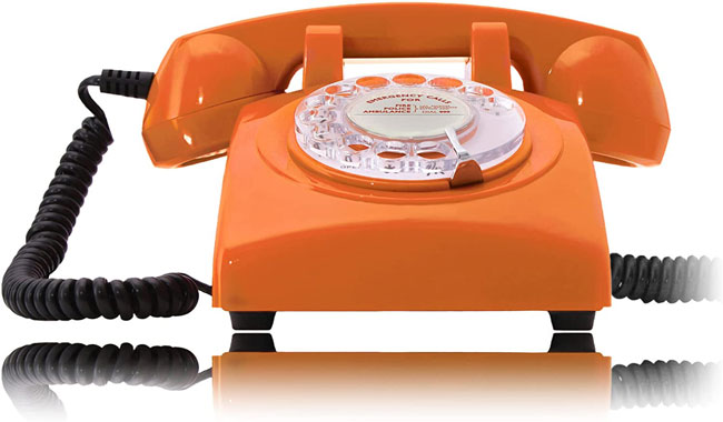 Opis 60s Cable vintage-style home phones