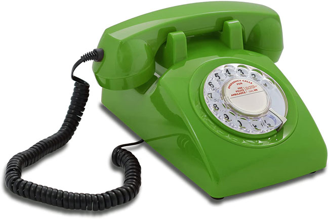 Opis 60s Cable vintage-style home phones